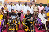 Social Justice Ministry distributes devices worth ₹63 lakh to differently-abled and senior citizens in Udupi